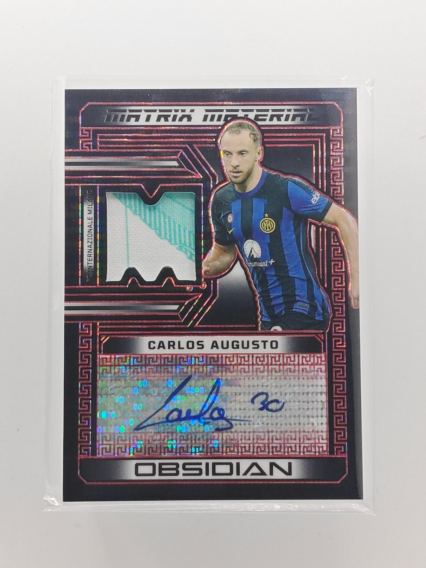 Carlos Augusto patch/auto /49 - Panini Obsidian 23/24