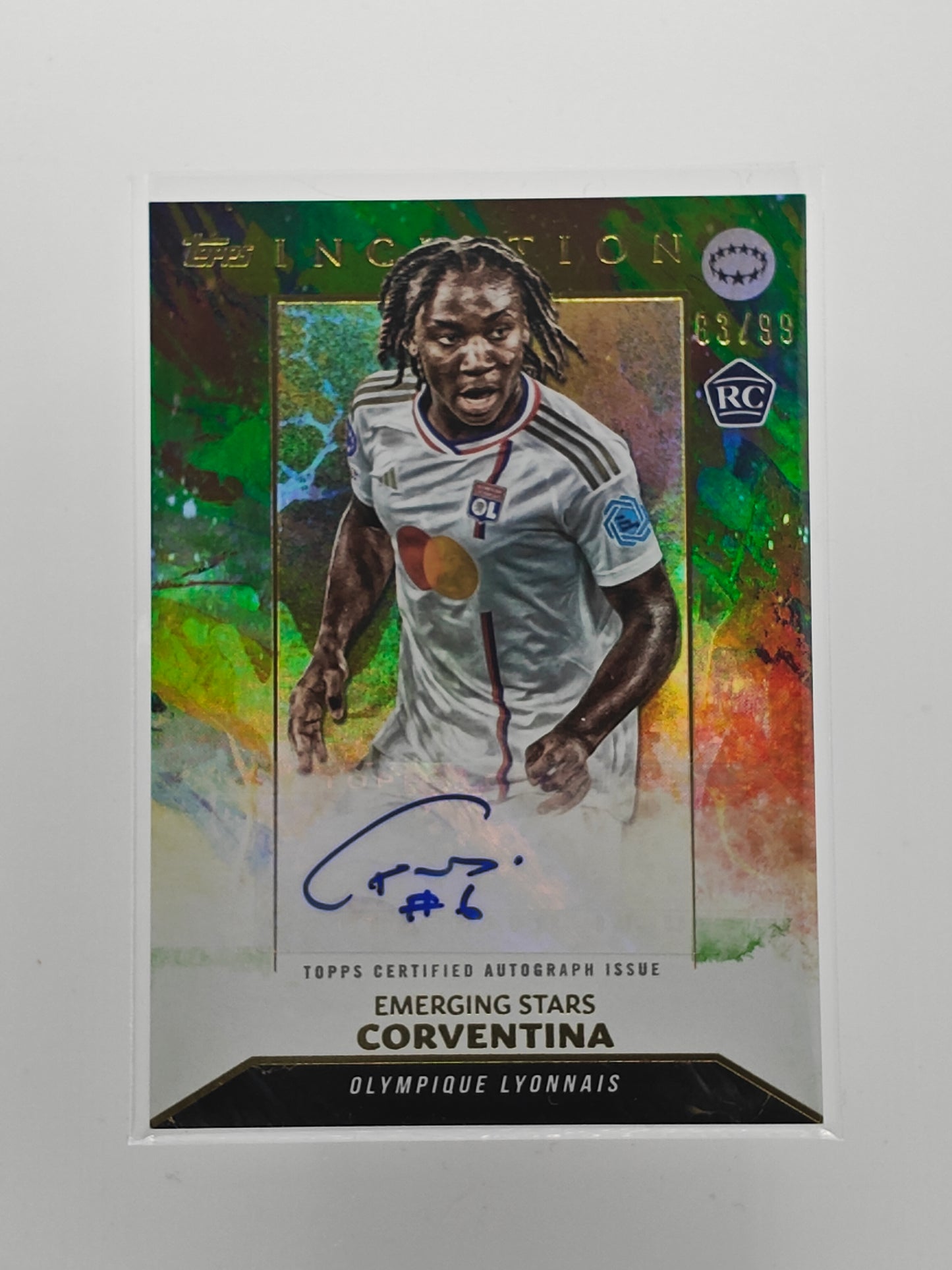 Corventina auto /99 RC - Topps Inceptions 23/24