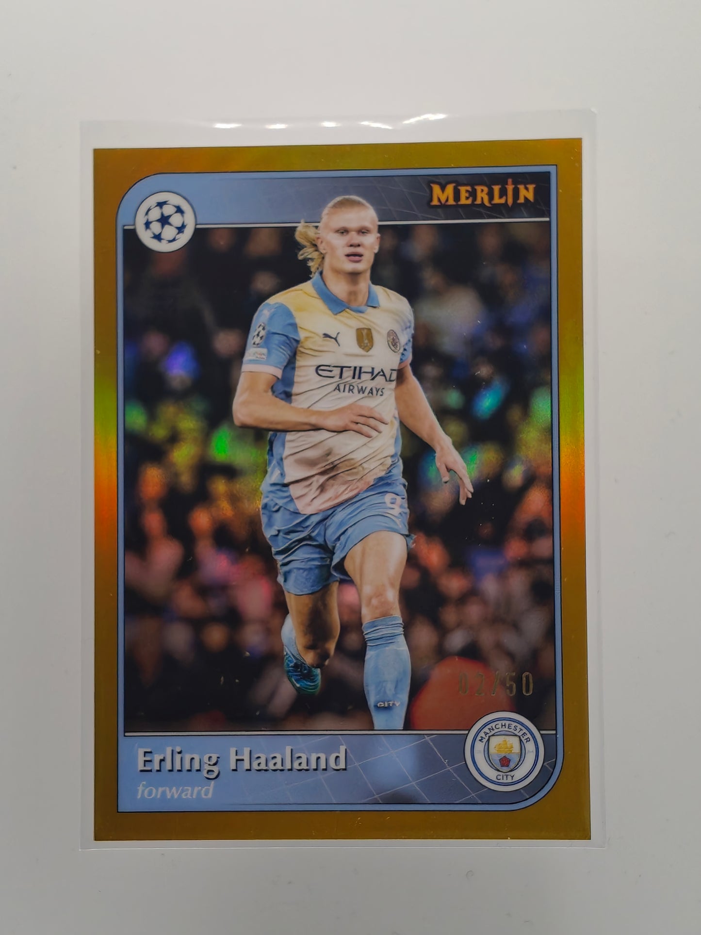Erling Haaland /50 Topps Merlin 24/25