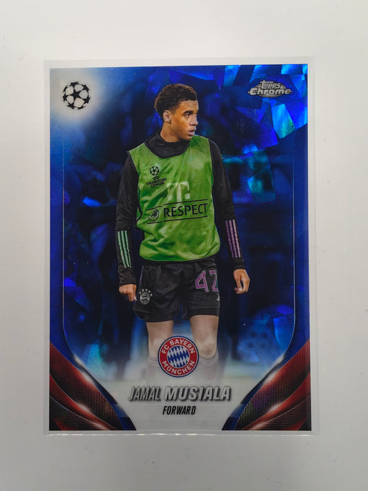 Jamal Musiala image variation SP - Topps Sapphire 23/24