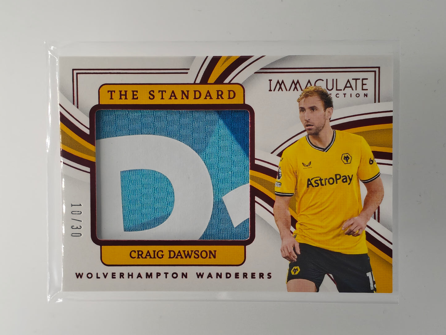 Craig Dawson patch /30 - Panini Immaculate 23/24