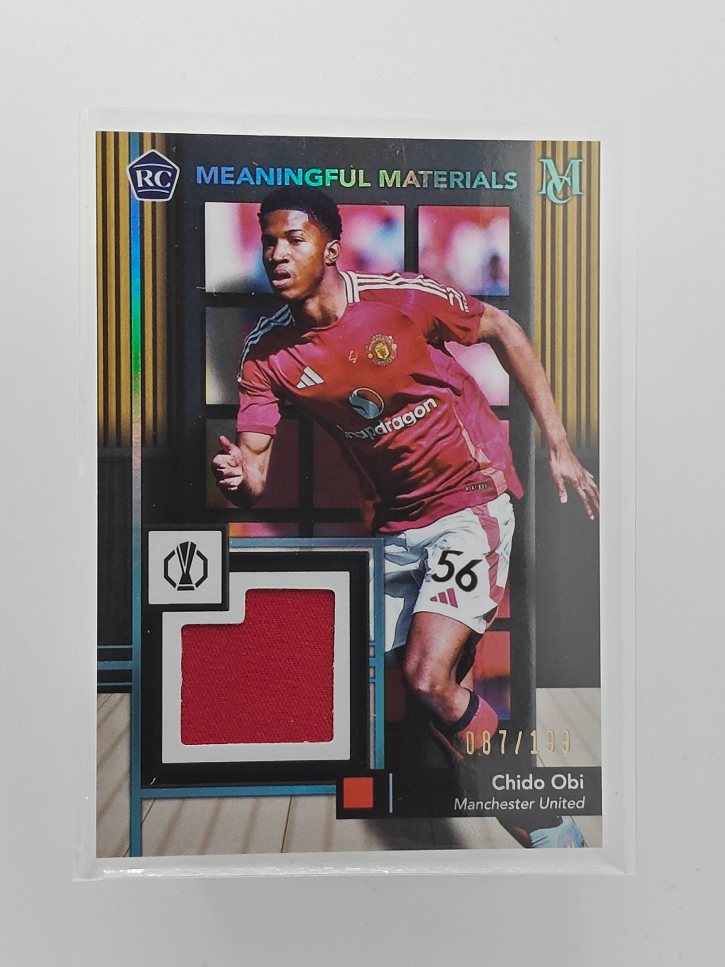 Chido Obi patch /199 rc - Topps Museum 24/25