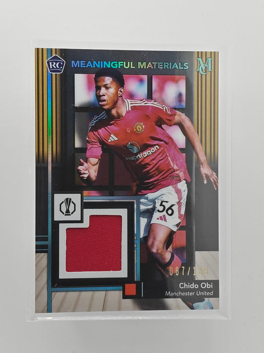 Chido Obi patch /199 rc - Topps Museum 24/25