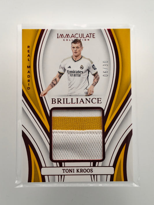 Toni Kroos patch /30 - Panini Immaculate 23/24