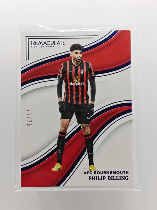 Philip Billing /25 - Panini Immaculate 23/24