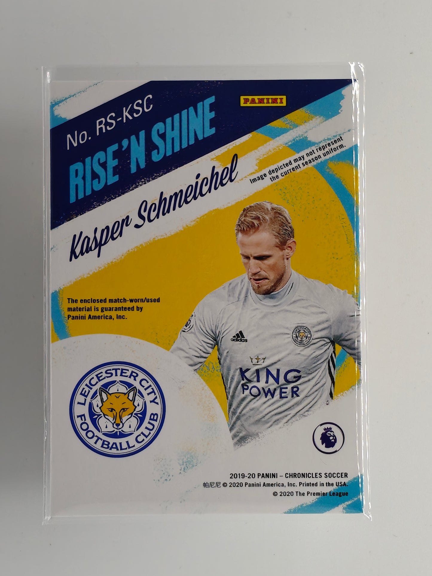 Kasper Schmeichel patch - Panini Chronicles 19/20