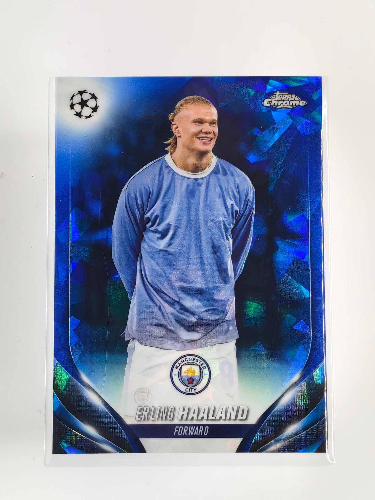 Erling Haaland image variation SP - Topps Sapphire 23/24