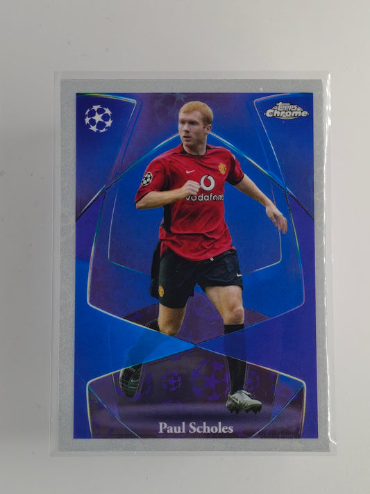 Paul Scholes starball legends casehit ssp - Topps Chrome 24/25 Logofractor