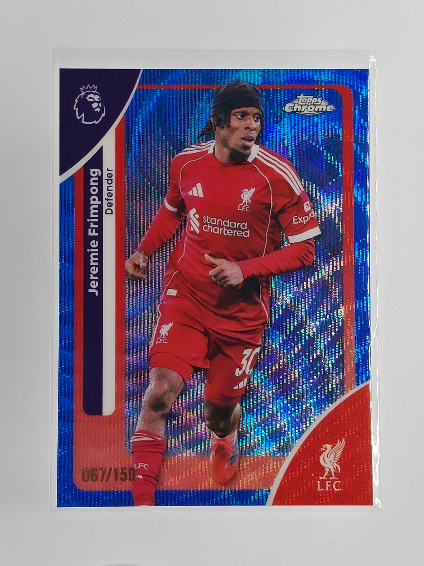 Jeremie Frimpong /150 - Topps Chrome PL 25/26