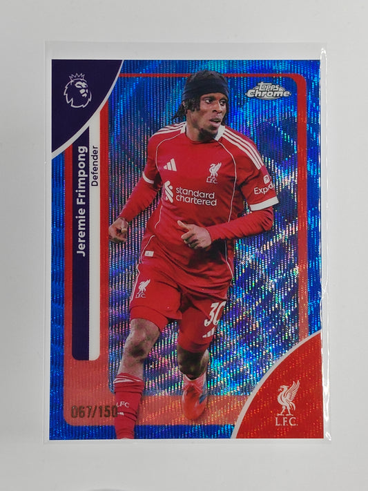 Jeremie Frimpong /150 - Topps Chrome PL 25/26