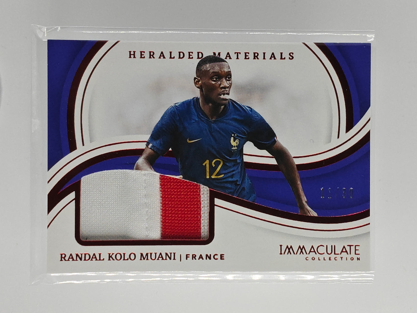 Randal Kolo Muani patch /30 - Panini Immaculate 23/24