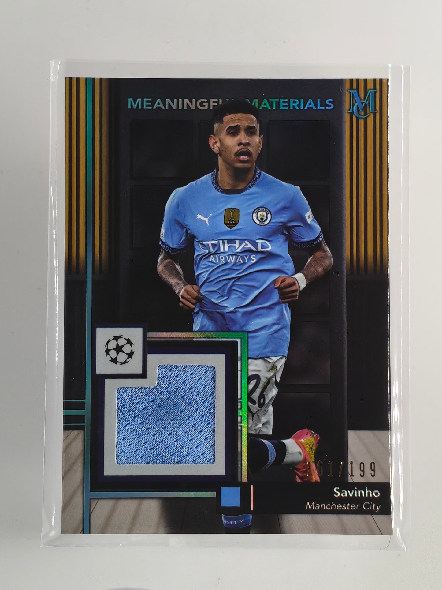 Savinho patch /199 Player-Worn - Topps Museum 24/25