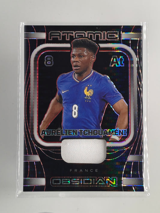 Aurelien Tchouameni patch /49 - Panini Obsidian 23/24