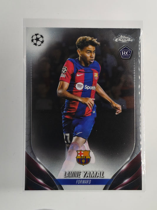 Lamine Yamal rc  - Topps Chrome 23/24