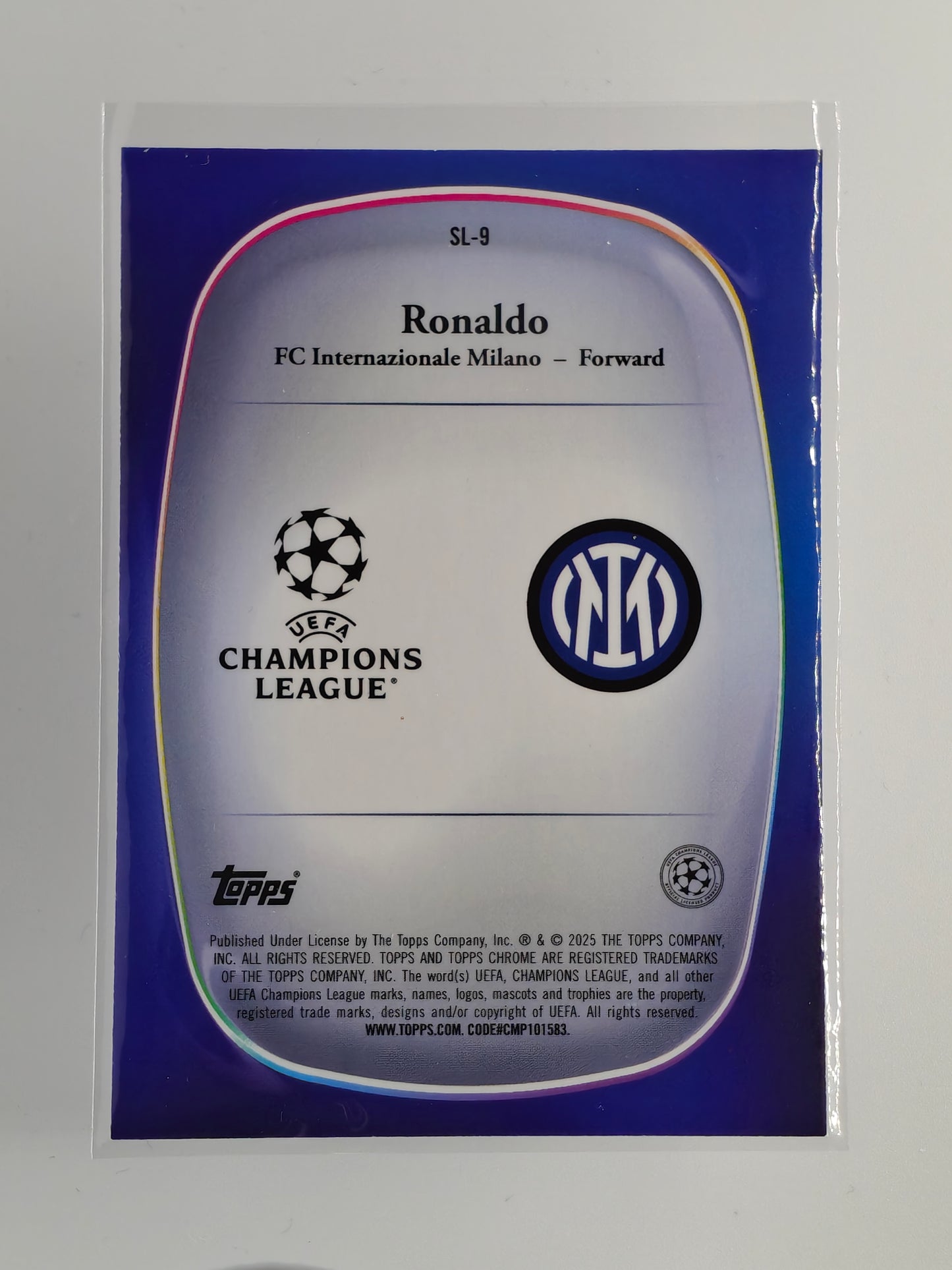 Ronaldo starball legends casehit ssp - Topps Chrome 24/25 Logofractor