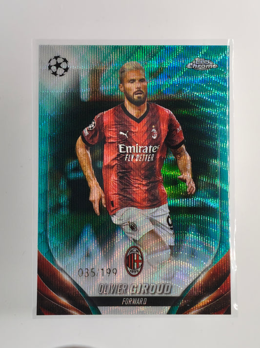 Olivier Giroud /199 - Topps Chrome 23/24