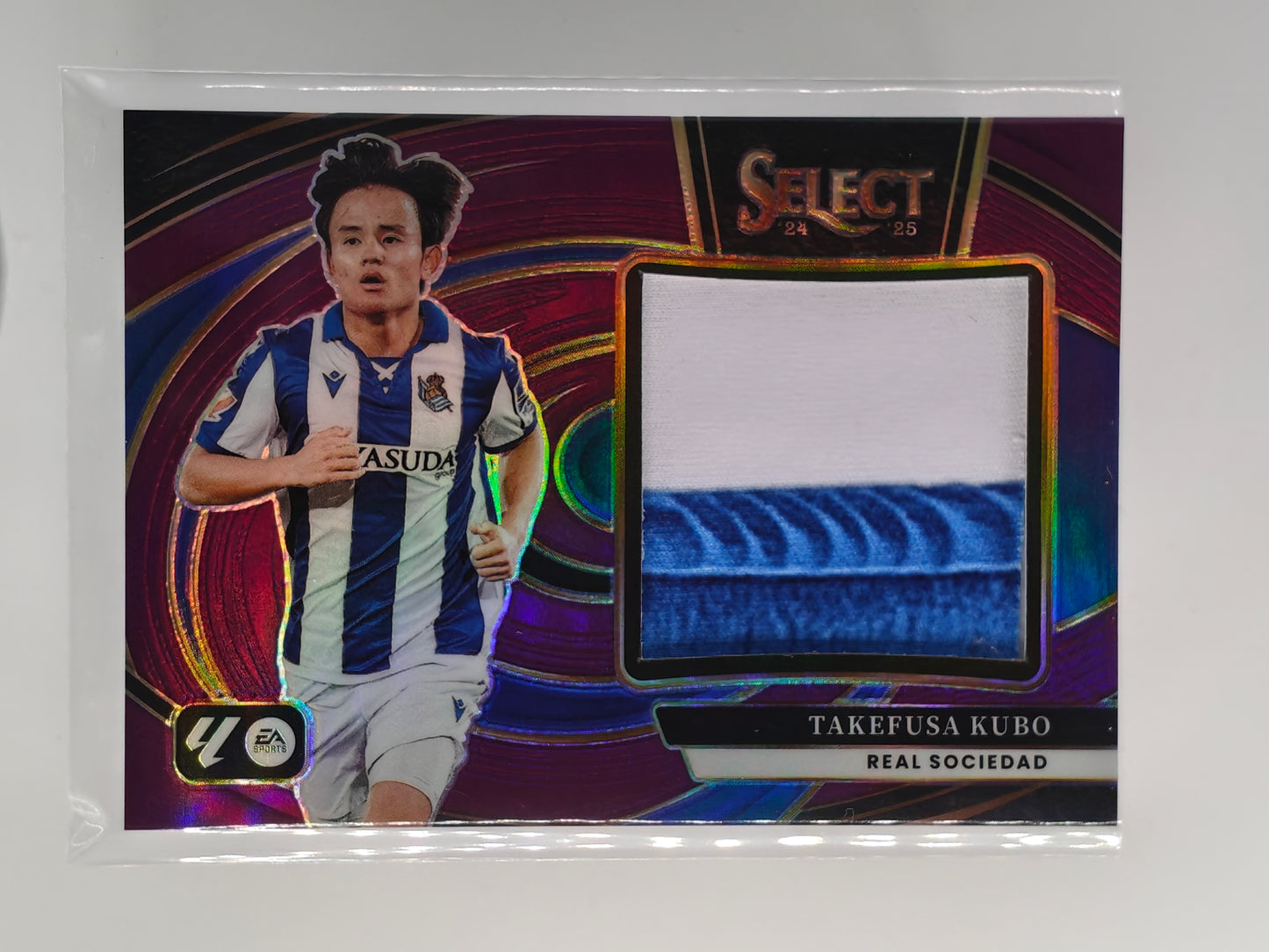Takefusa Kubo patch /49 - Panini Select La Liga 24/25