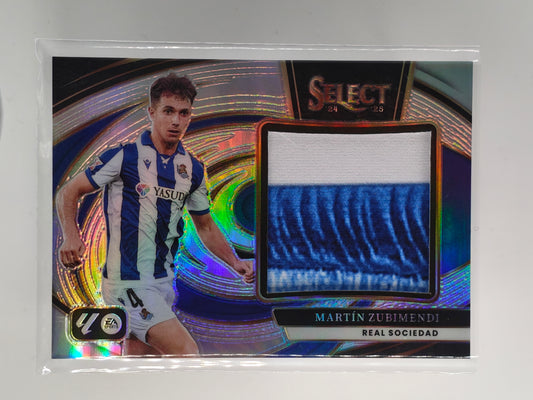 Martin Zubimendi patch - Panini Select La Liga 24/25