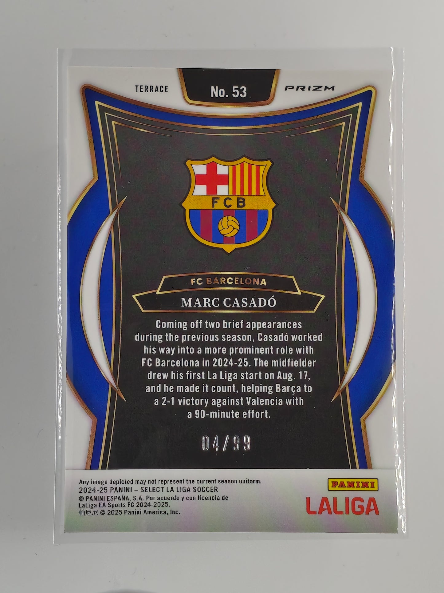 Marc Casado /99 - Panini Select La Liga 24/25