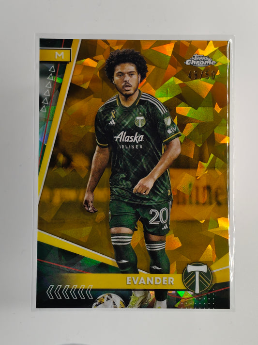 Evander /50 Sapphire - Topps MLS Sapphire 24/25