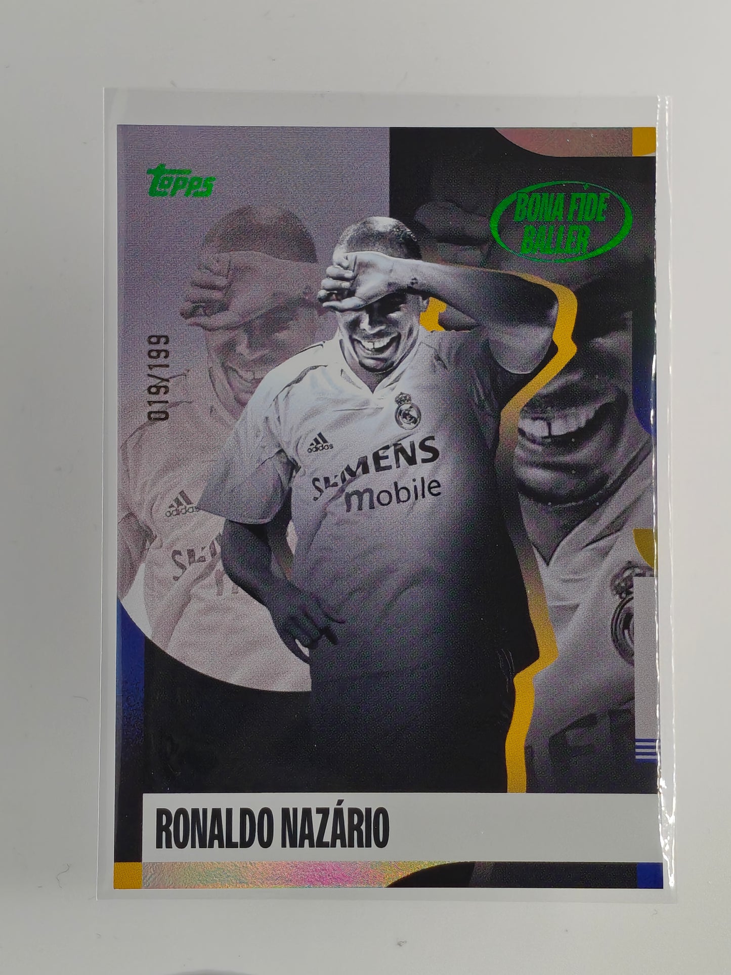 Ronaldo /199 bona fide baller - Topps Real madrid team set