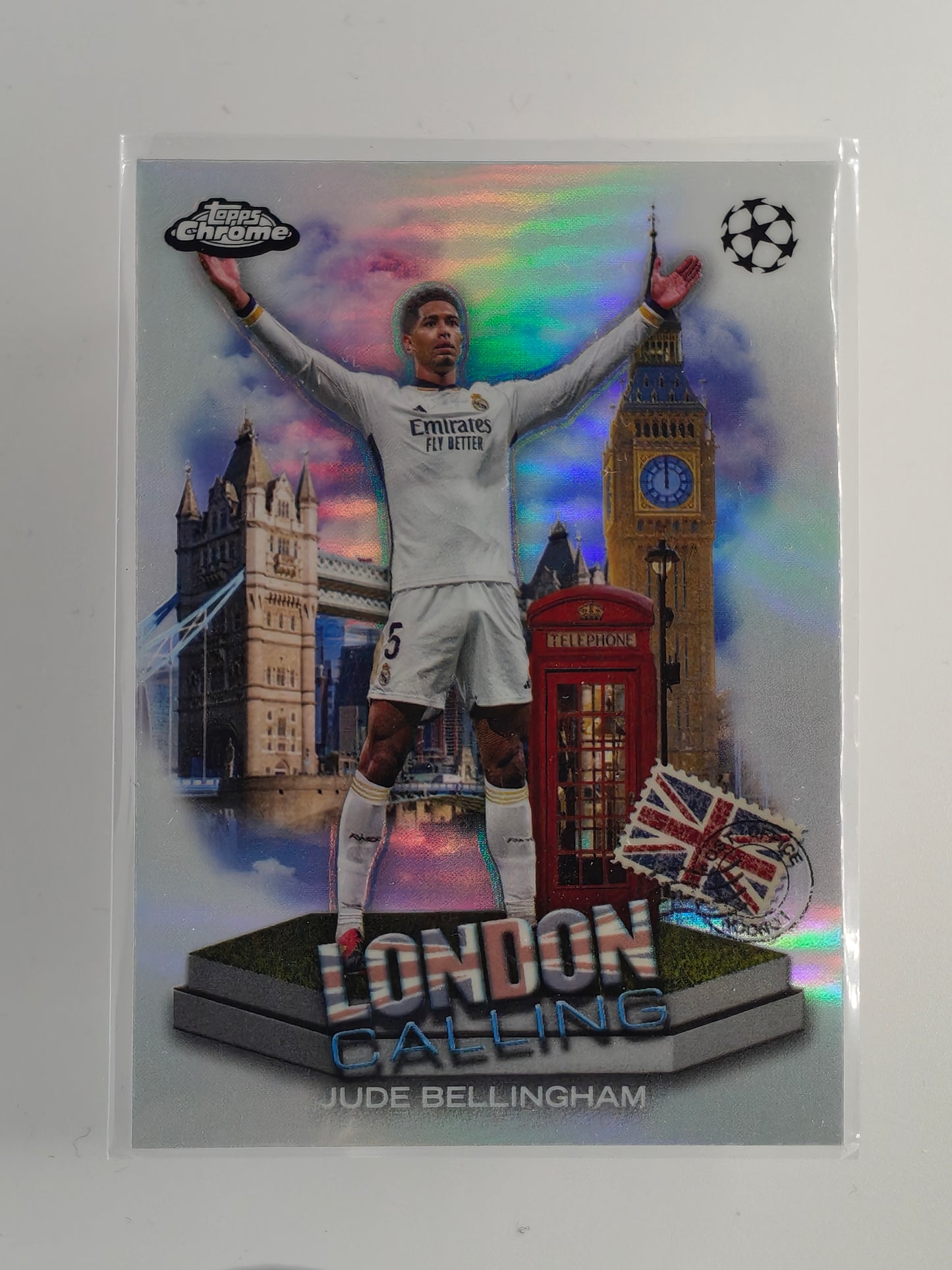 Jude Bellingham London Calling - Topps Chrome 23/24