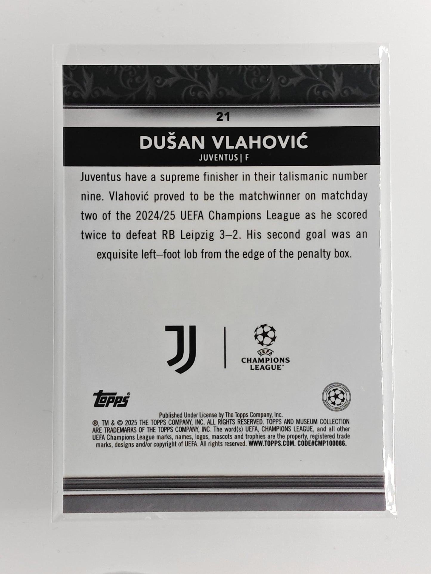Dusan Vlahovic - Topps Museum 24/25