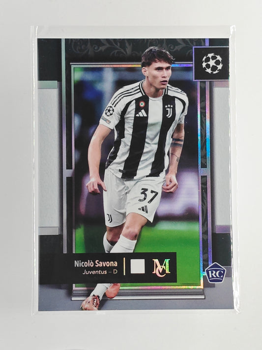 Nicolo Savona rc - Topps Museum 24/25