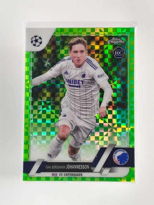 Isak Bergmann Johannesson /399 rc - Topps Chrome 22/23