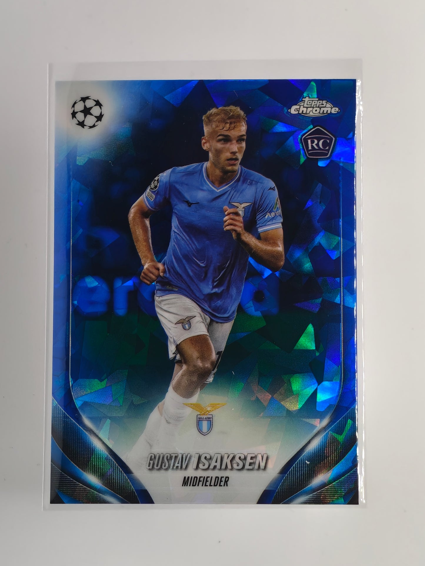 Gustav Isaksen rc - Topps Sapphire 23/24