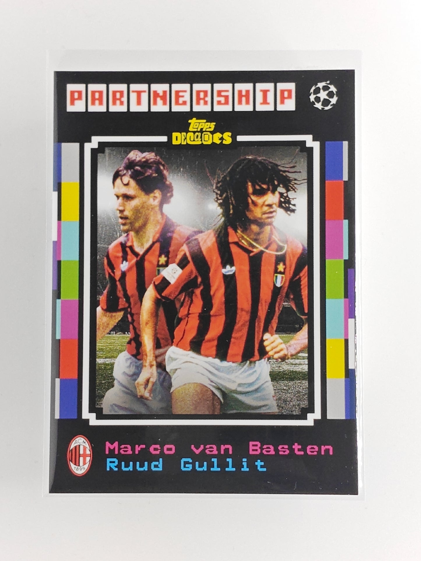 Marco Van Basten / Ruud Gullit Partnerships - Topps Decades 24/25