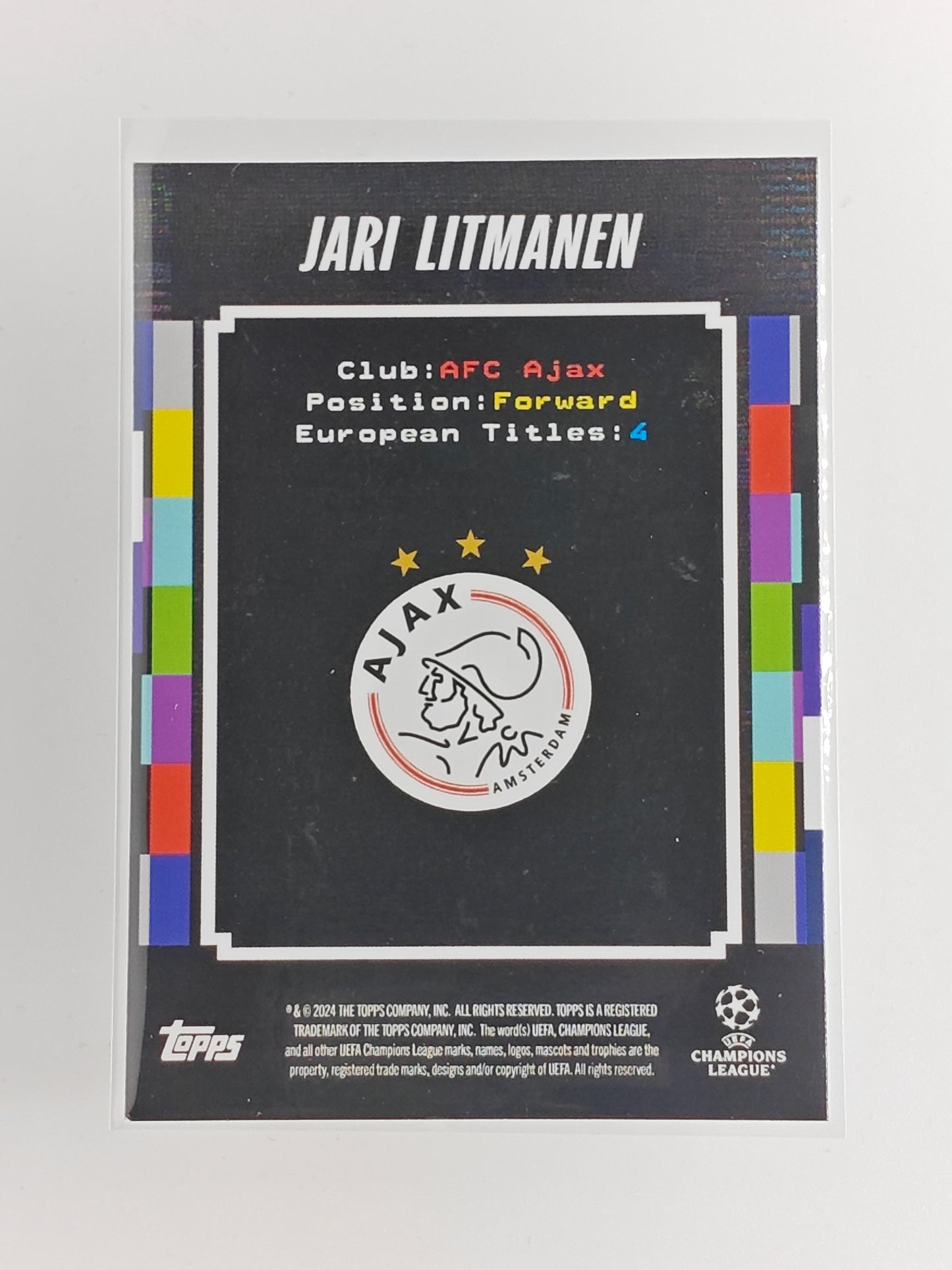 Jari Litmanen Terrace Heroes - Topps Decades 24/25