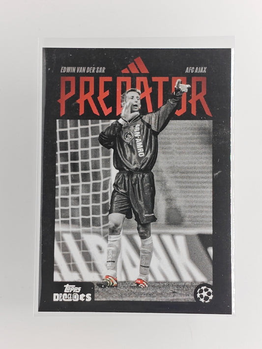 Edwin Van Der Sar Predator - Topps Decades 24/25