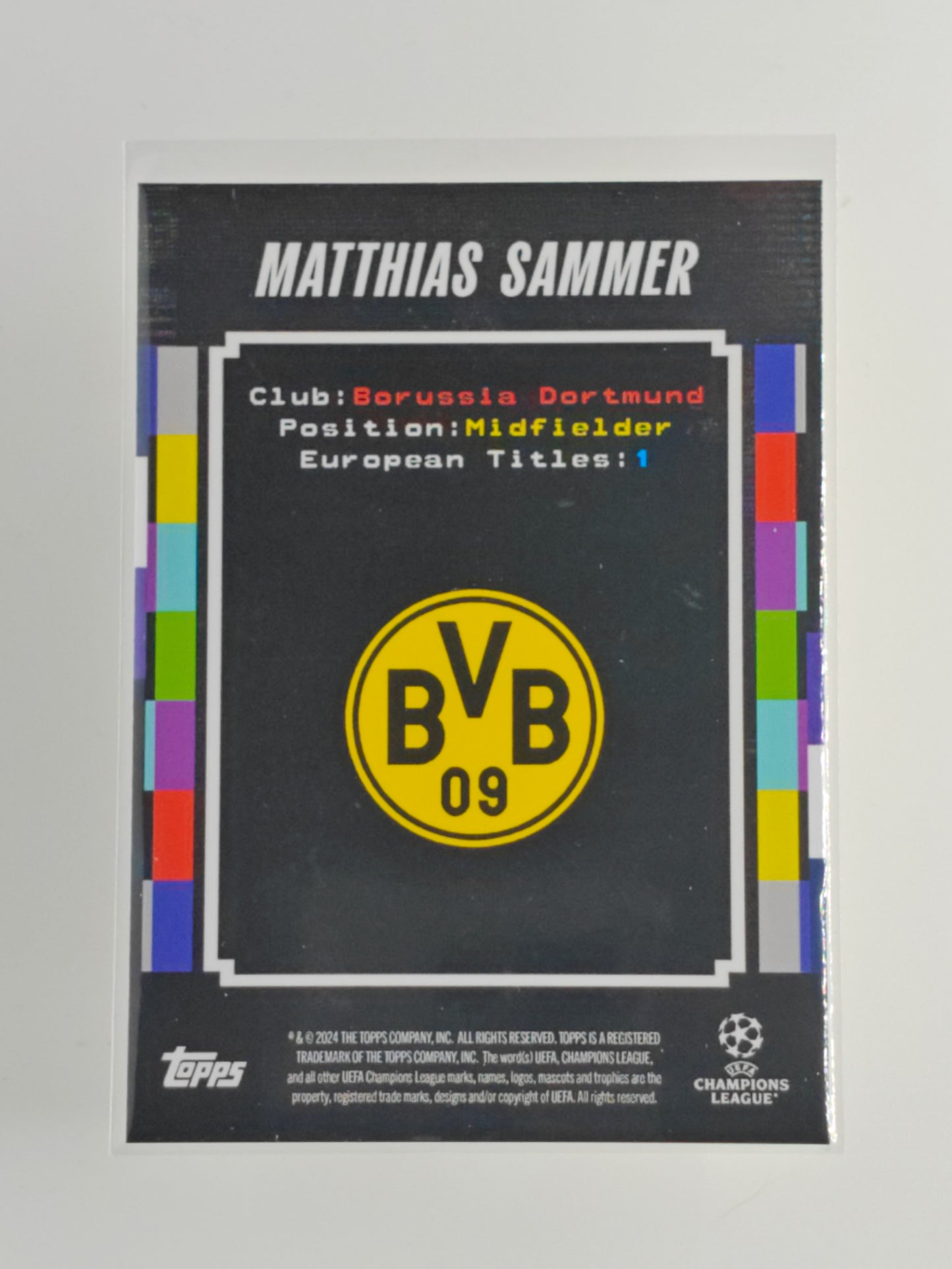 Mathias Sammer Iconic kits - Topps Decades 24/25