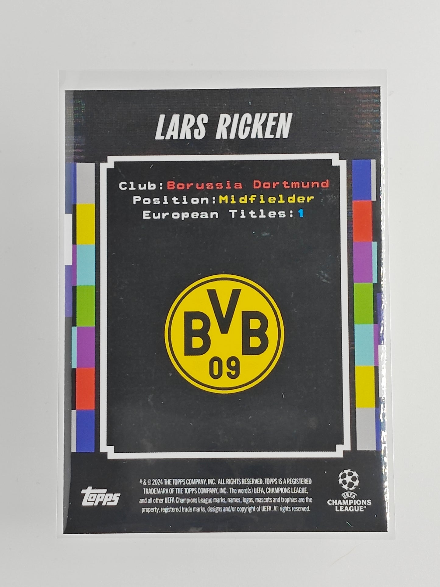 Lars Ricken Terrace Heroes - Topps Decades 24/25