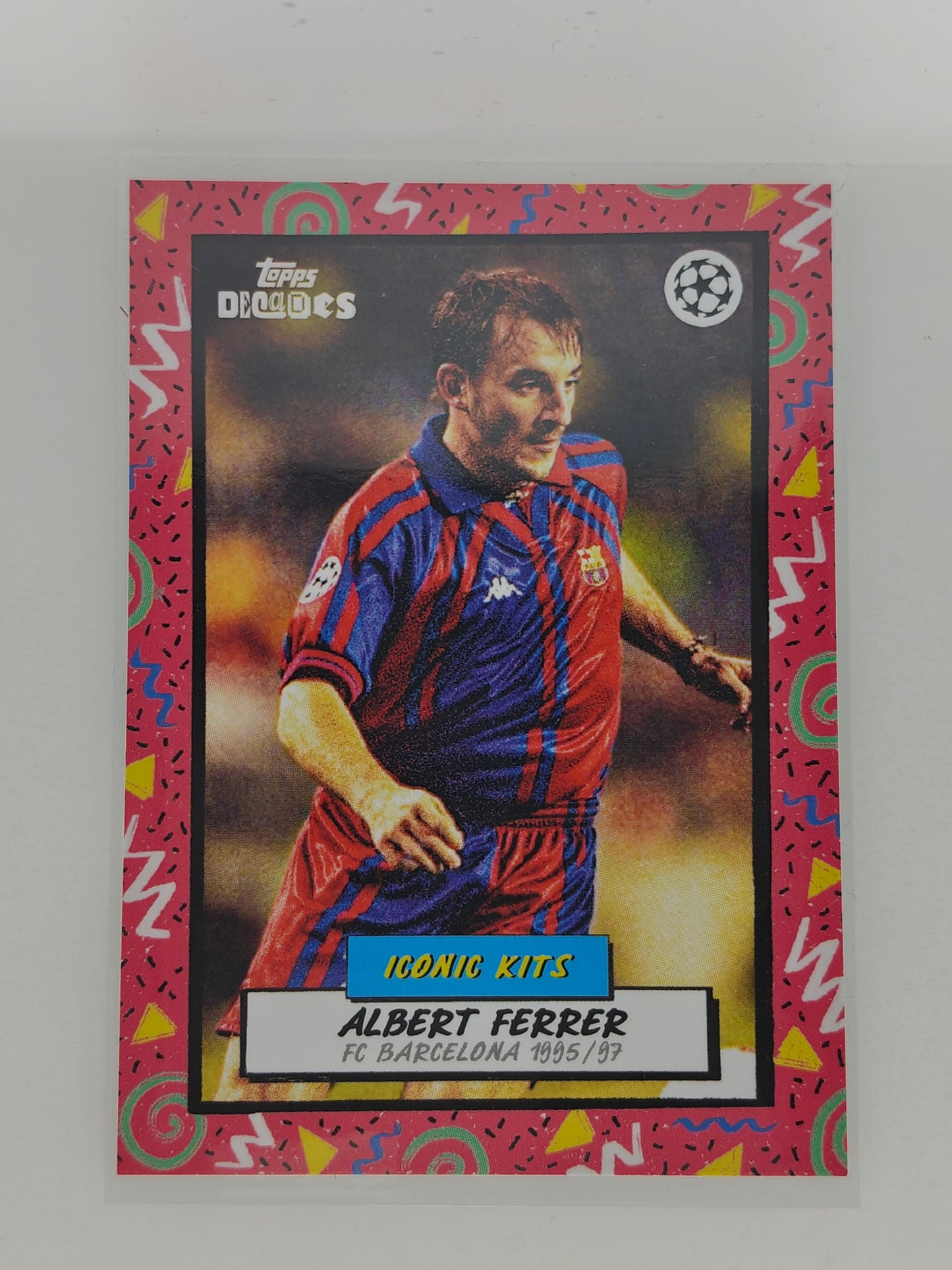 Albert Ferrer Iconic kits - Topps Decades 24/25