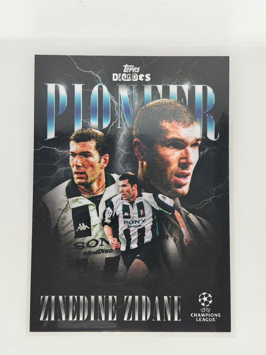 Zinedine Zidane Pioneer - Topps Decades 24/25