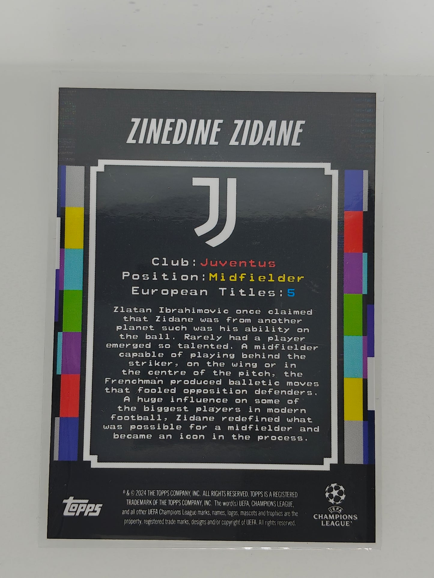 Zinedine Zidane Pioneer - Topps Decades 24/25