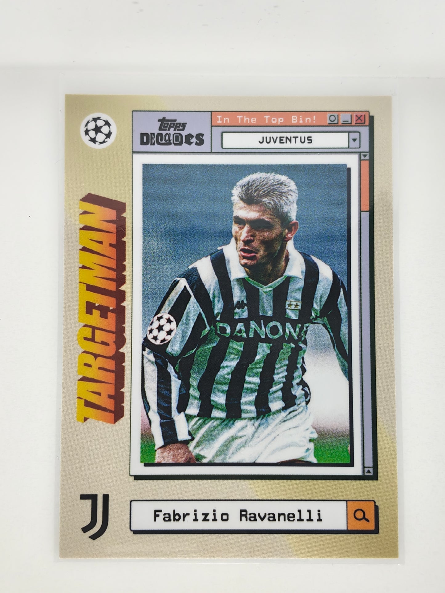 Fabrizio Ravanelli Targetman - Topps Decades 24/25