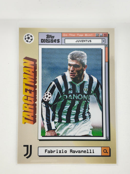 Fabrizio Ravanelli Targetman - Topps Decades 24/25
