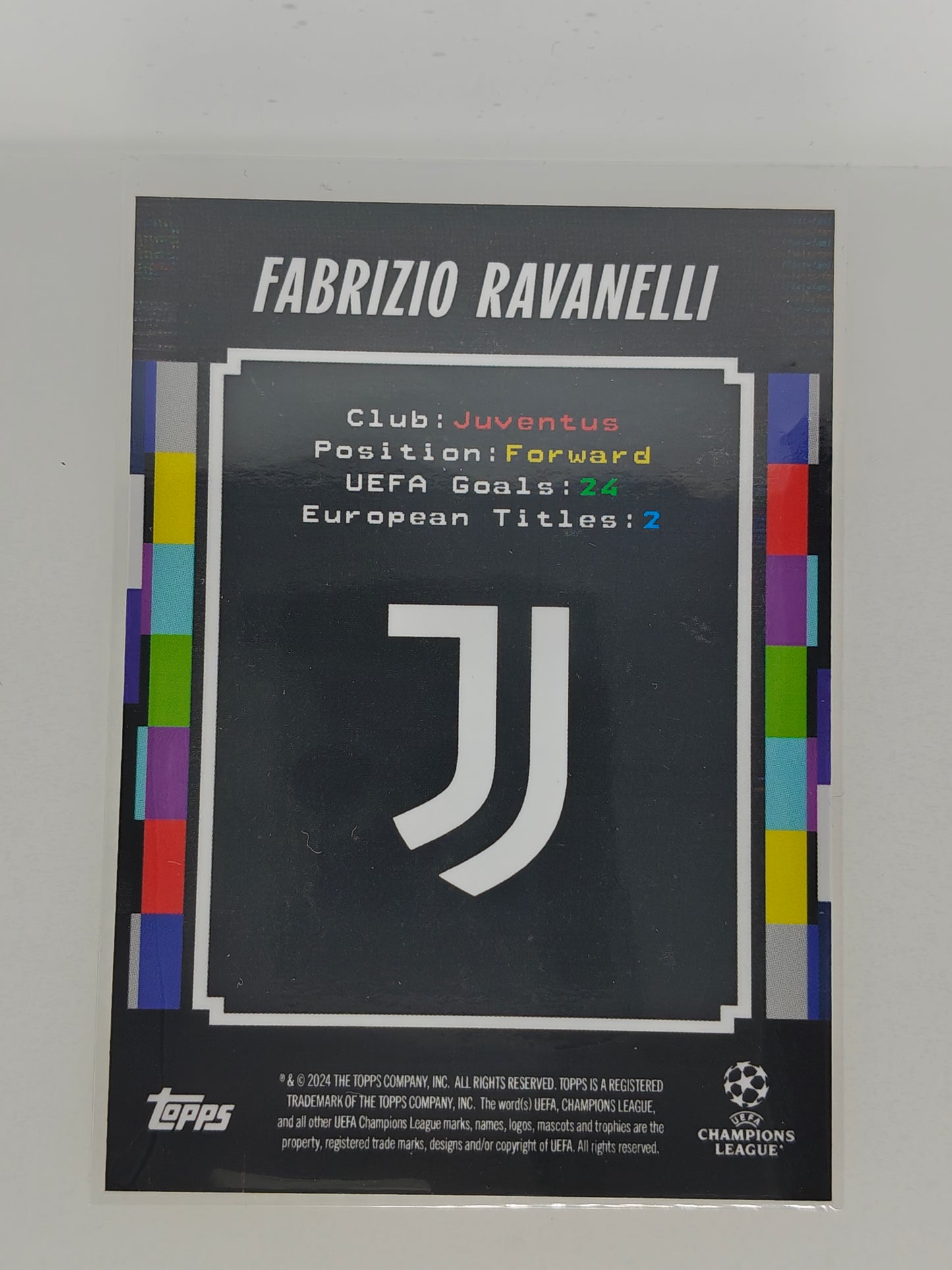 Fabrizio Ravanelli Targetman - Topps Decades 24/25