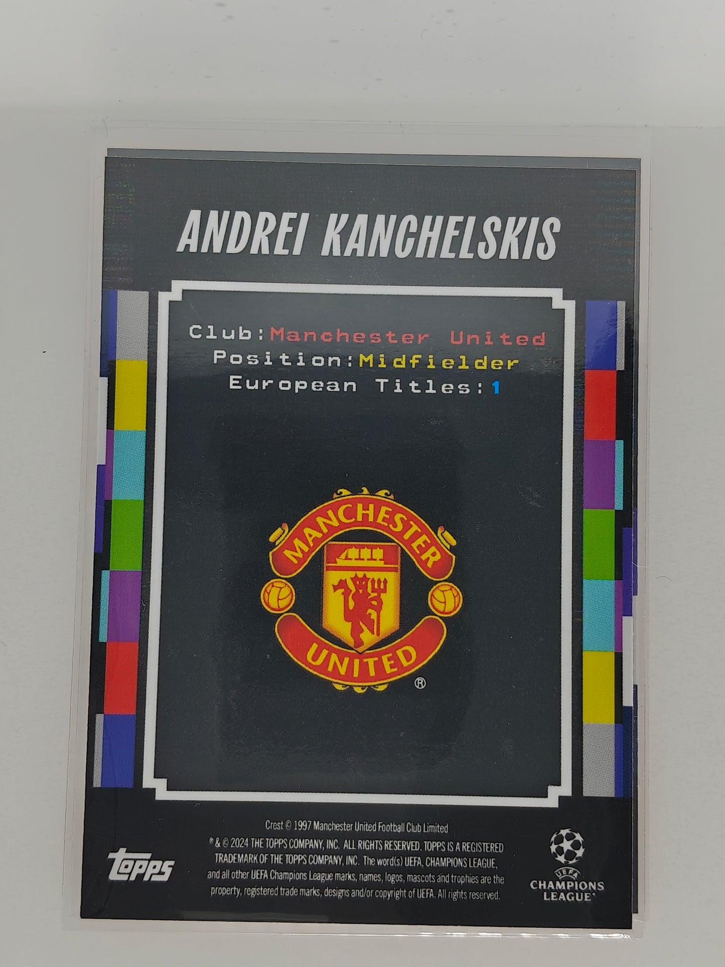 Andrei Kanchelskis Iconic kits - Topps Decades 24/25
