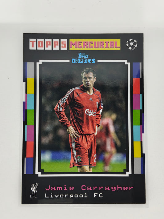 Jamie Carragher Mercurial - Topps Decades 24/25