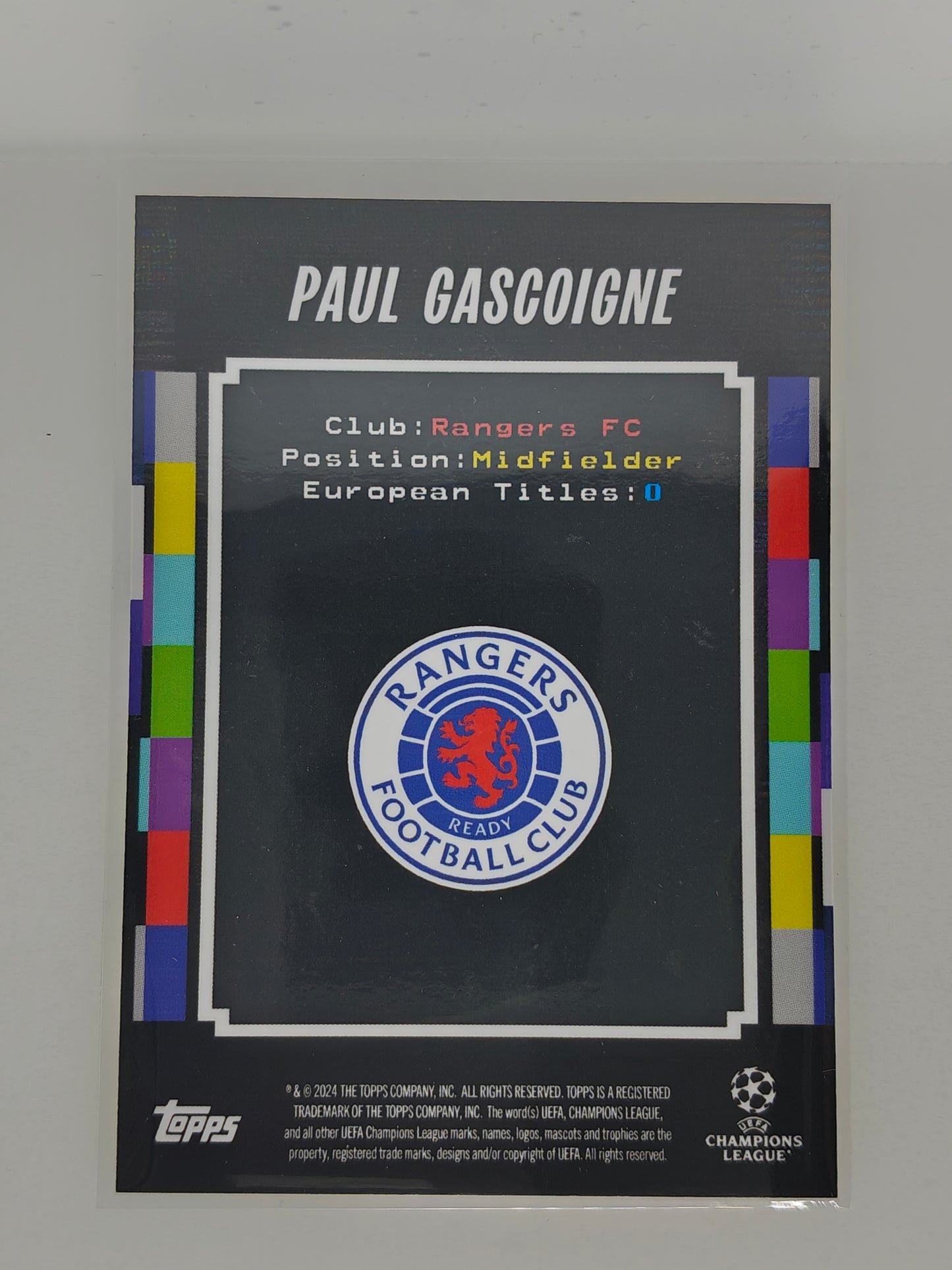 Paul Gascoigne Silky Skills - Topps Decades 24/25