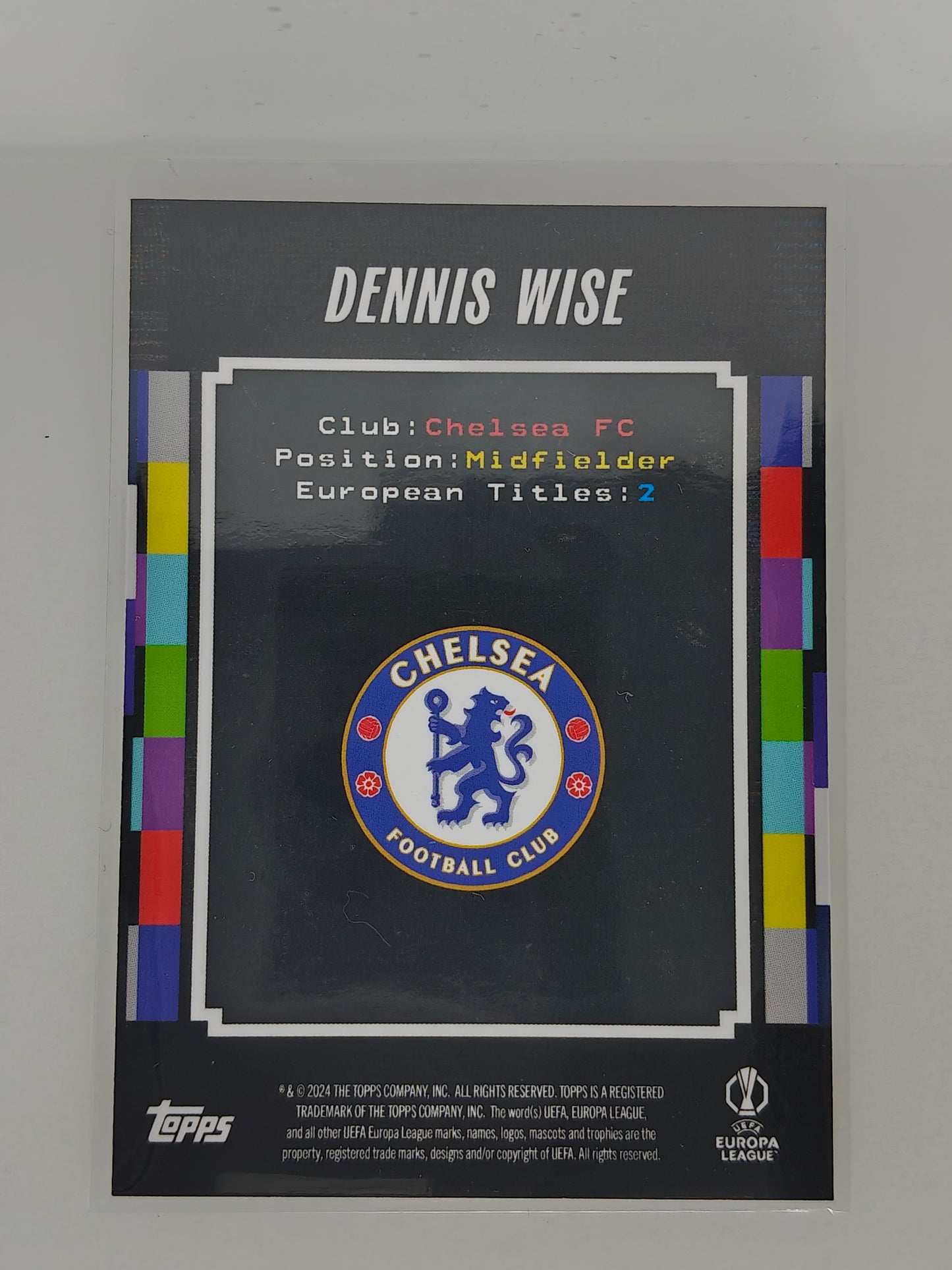 Dennis Wise Terrace Heroes - Topps Decades 24/25