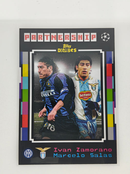 Ivan Zamorano / Marcelo Salas Partnerships - Topps Decades 24/25