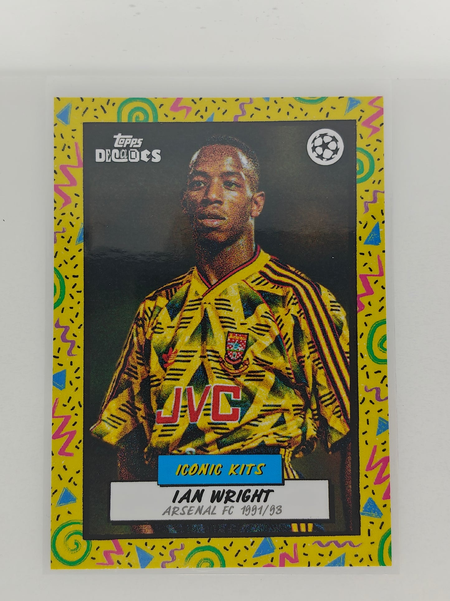 Ian Wright Iconic kits - Topps Decades 24/25