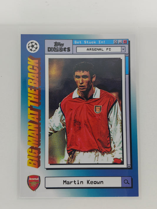 Martin Keown Big man in the back - Topps Decades 24/25