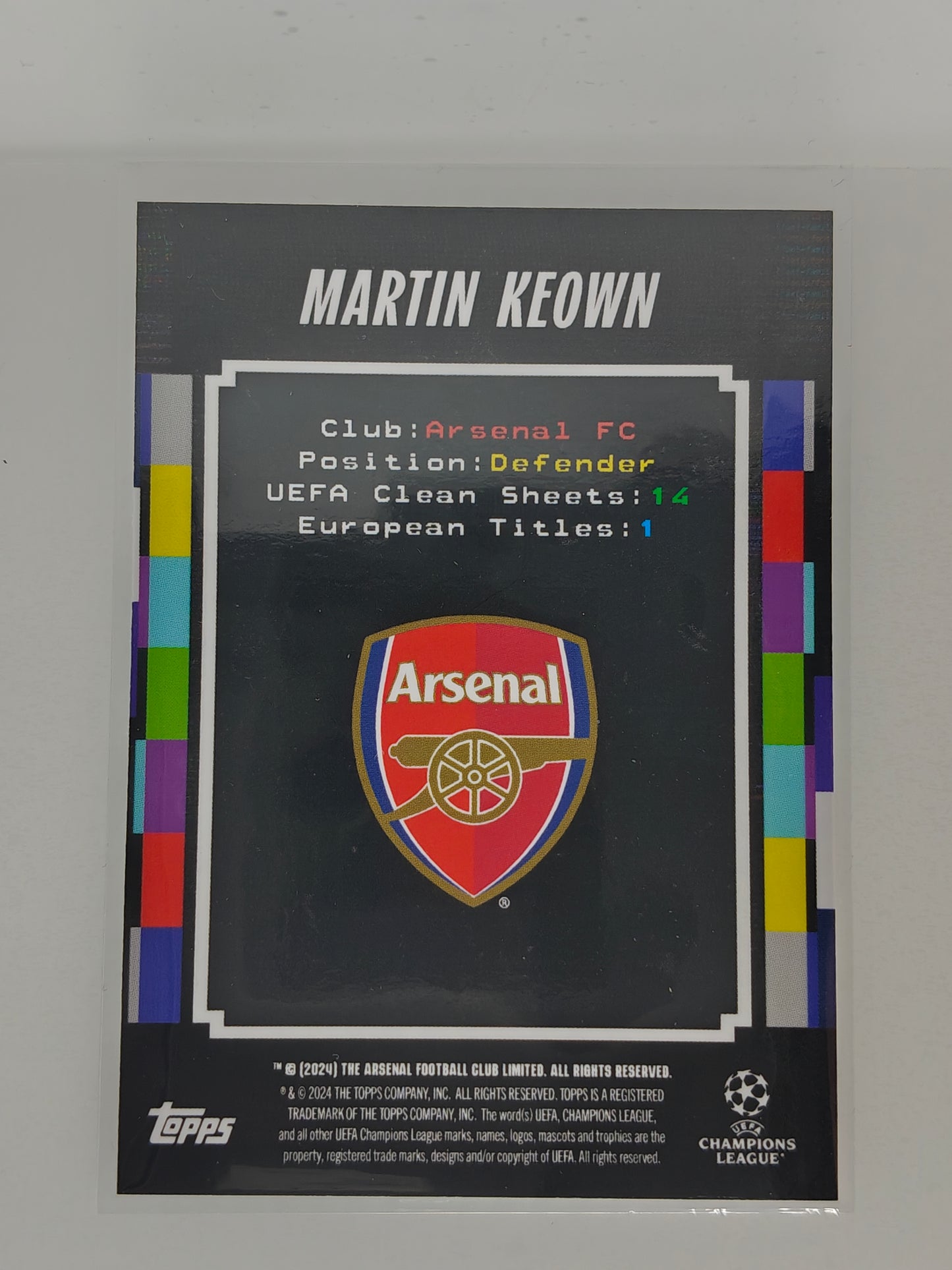 Martin Keown Big man in the back - Topps Decades 24/25