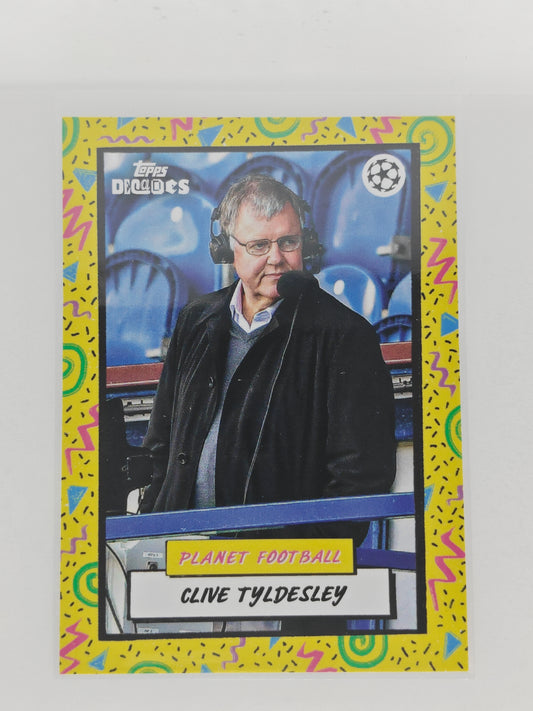 Clive Tyldensley Planet football - Topps Decades 24/25